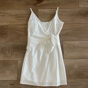 Women’s white summer dress